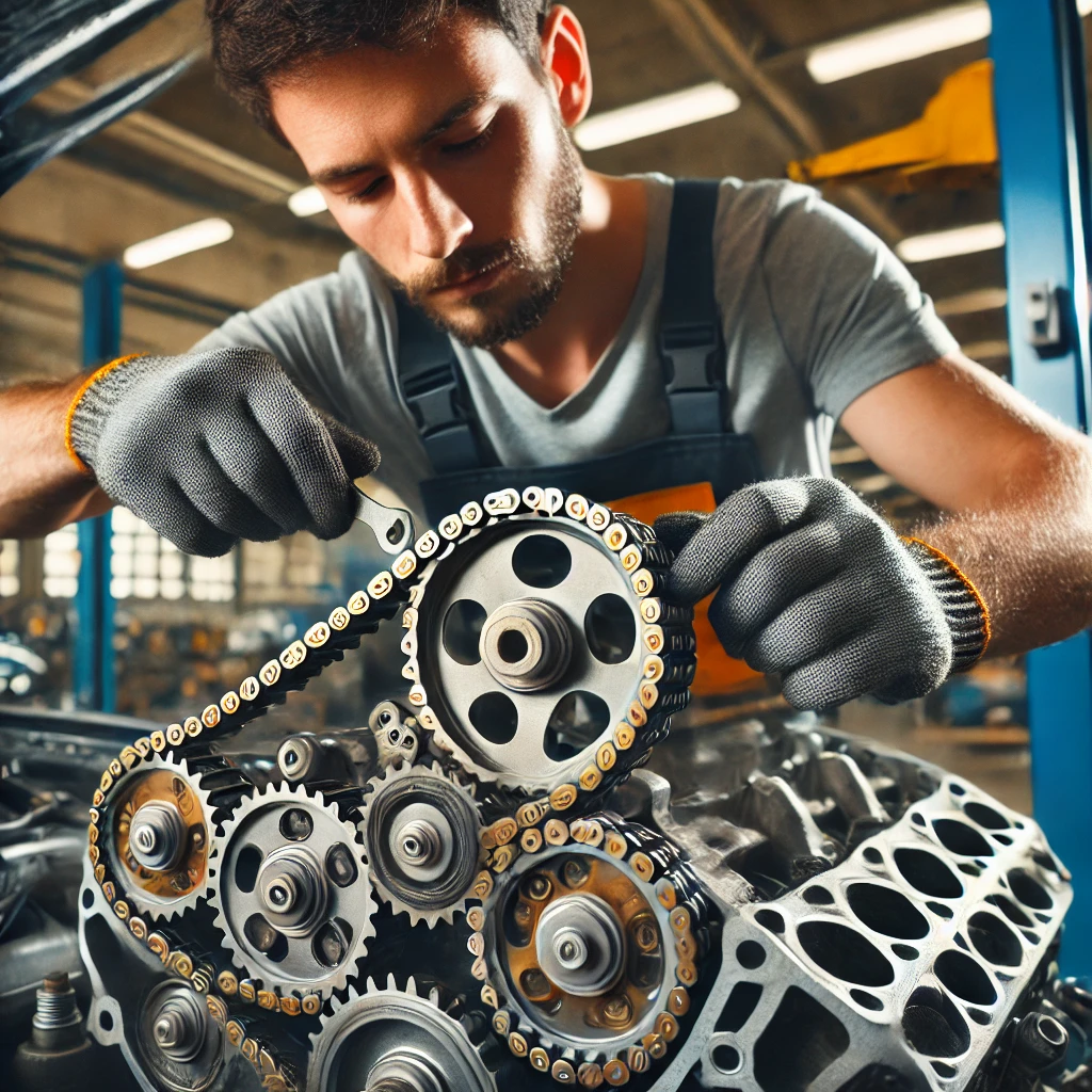 Mechanic Nation BMW 3.0L timing chain repair