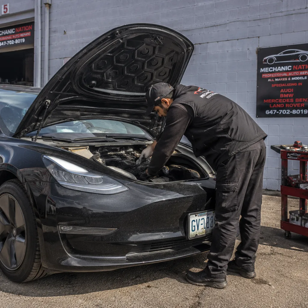 Tesla service at Mechanic Nation