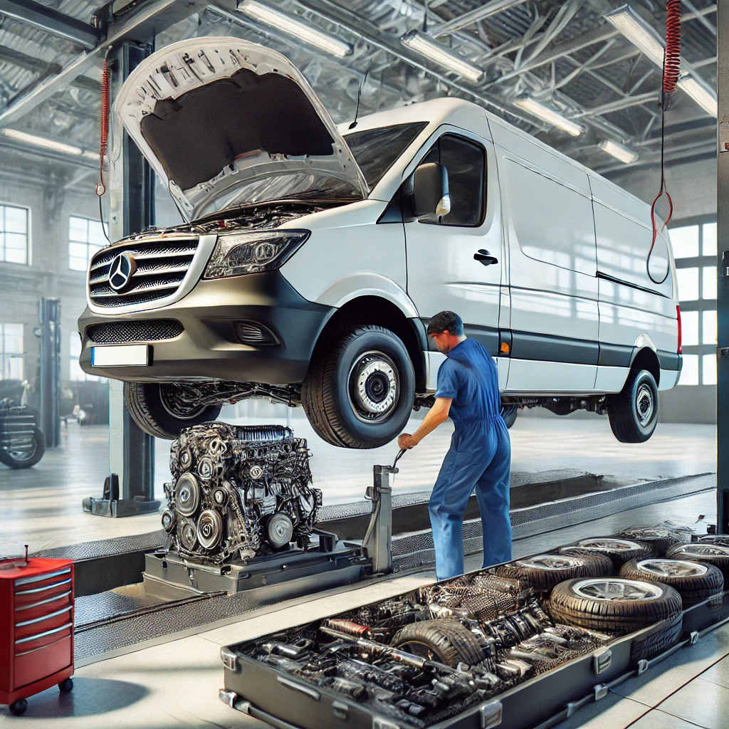 Mechanic Nation Sprinter van repair
