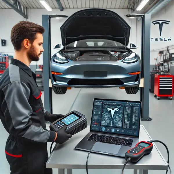 Mechanic Nation Tesla diagnostics service