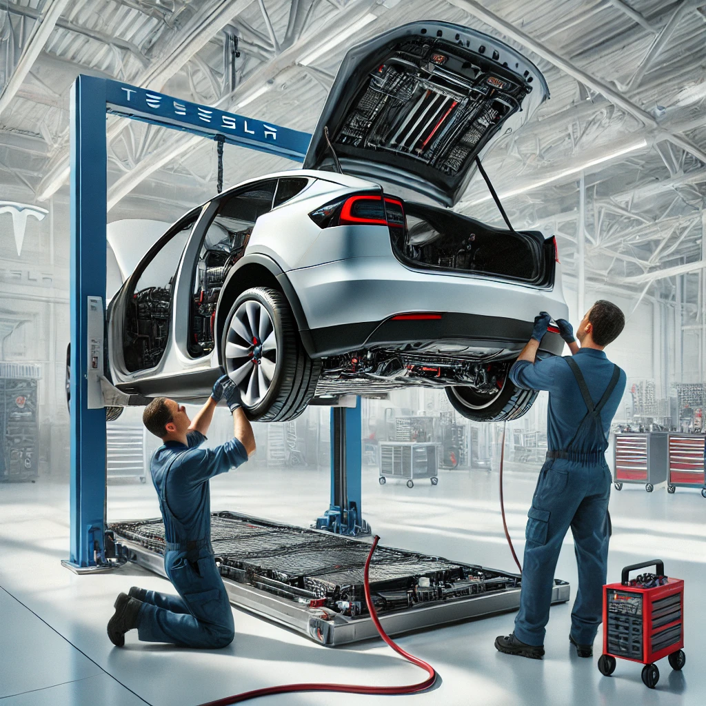 Mechanic Nation Tesla battery service