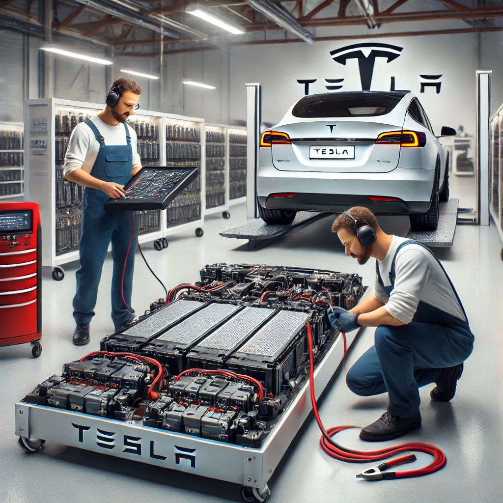 Mechanic Nation Tesla battery diagnostics