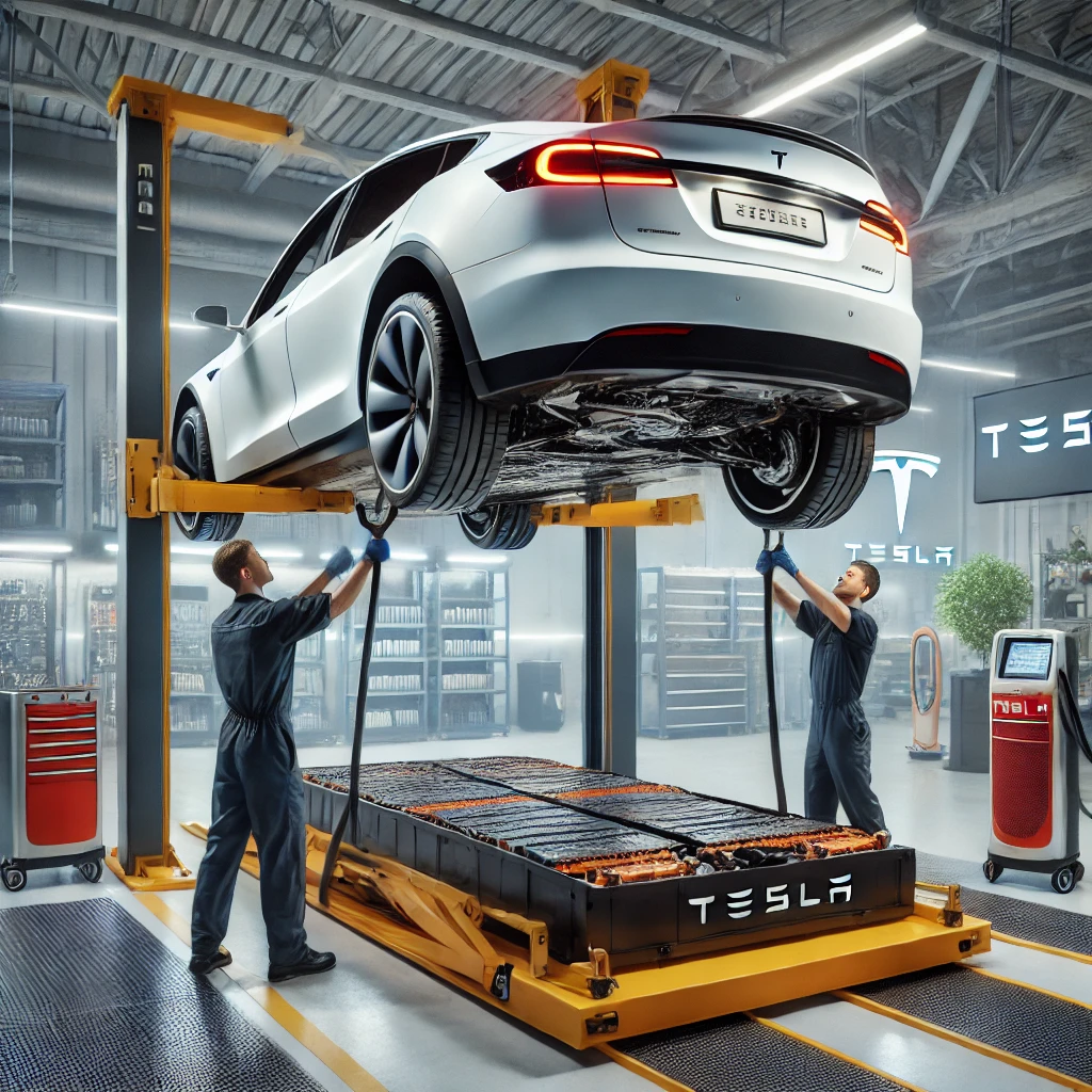 Mechanic Nation Tesla battery repair