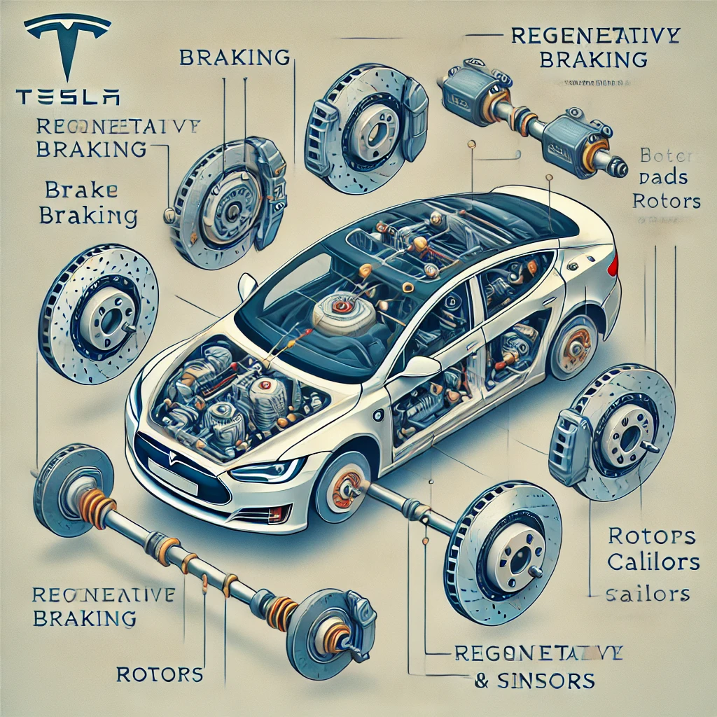 Mechanic Nation Tesla brake service