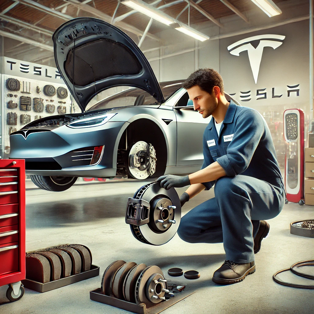 Mechanic Nation Tesla suspension repair