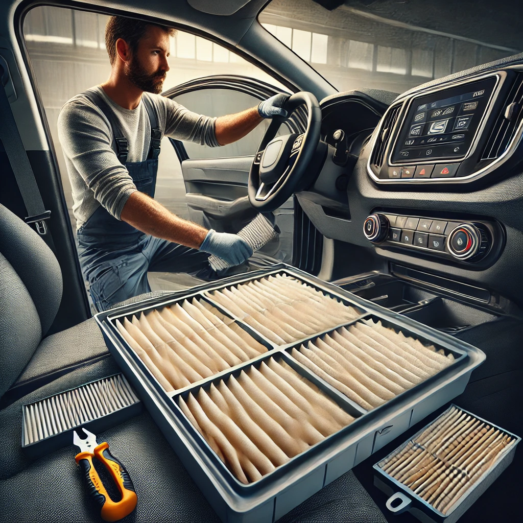 Mechanic Nation Tesla cabin air filter service