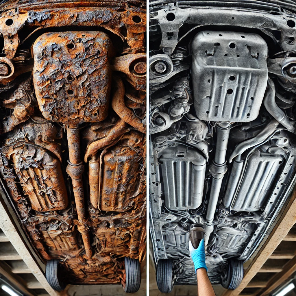 Mechanic Nation vehicle undercarriage rustproofing