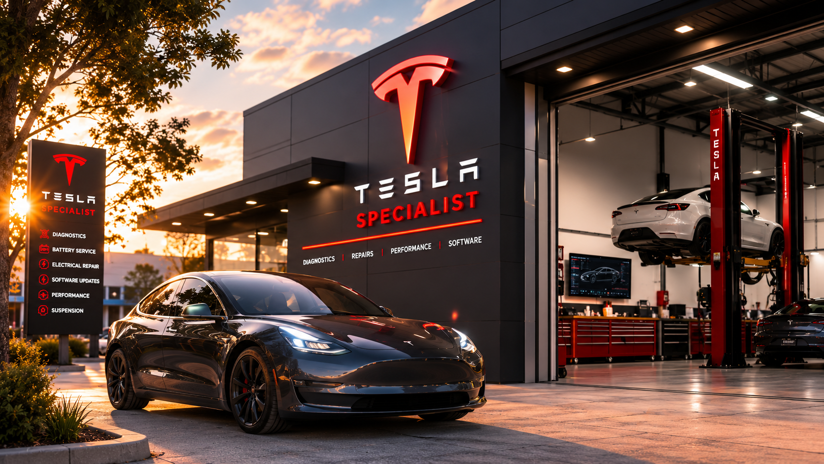 Mechanic Nation Tesla specialist shop