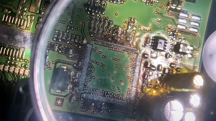 Mechanic Nation real work: Control module board repair