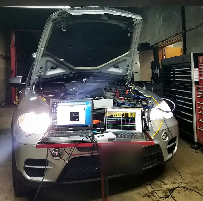 Mechanic Nation real work: BMW X5 electrical diagnosis with ISTA and an oscilloscope
