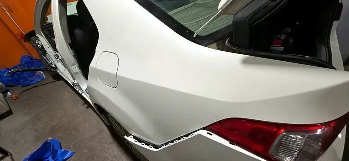Mechanic Nation real work: After: rear quarter panel refinished