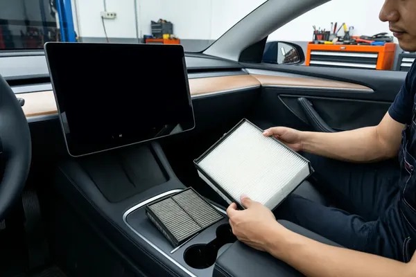 Mechanic Nation Tesla cabin air filter replacement
