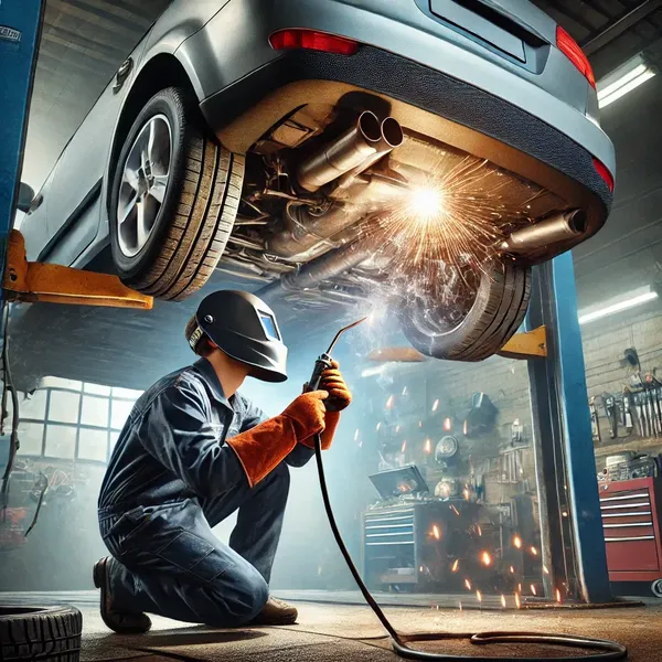 Mechanic Nation Audi exhaust system service