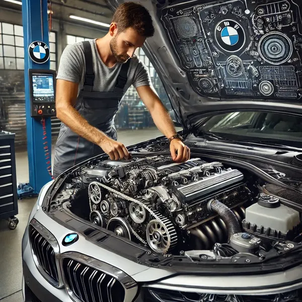 Mechanic Nation BMW engine inspection and repair