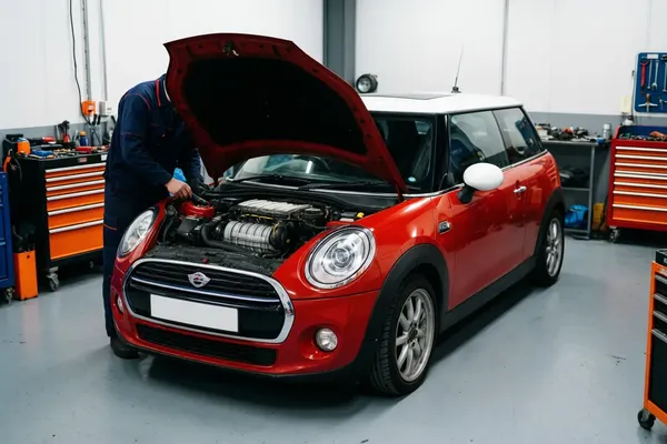 Mechanic Nation MINI timing chain, sprockets and guide components