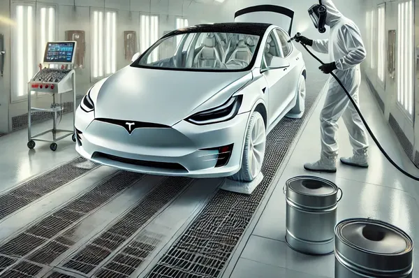 Mechanic Nation Tesla bodywork and painting