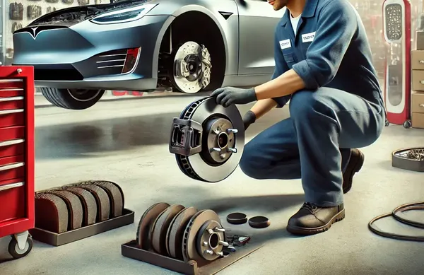Mechanic Nation Tesla suspension repair